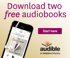 2 free books offer from Audible